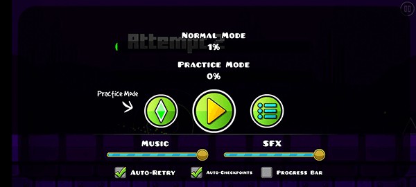 幾何沖刺絕對(duì)零度關(guān)卡免費(fèi)完整版