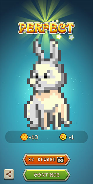 像素藝術(shù)彩色島