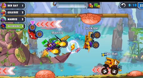 瘋狂車吃車4內(nèi)置菜單無敵版