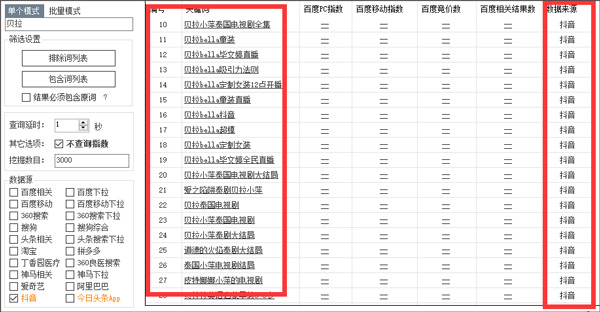 熊貓關(guān)鍵詞工具 