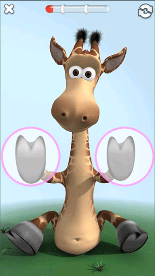 會(huì)說話的長頸鹿吉娜手游