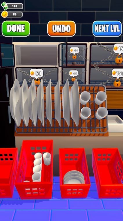 清潔和整理跑酷小游戲