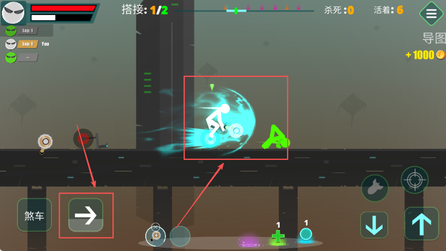 火柴先生獨輪生存手機版