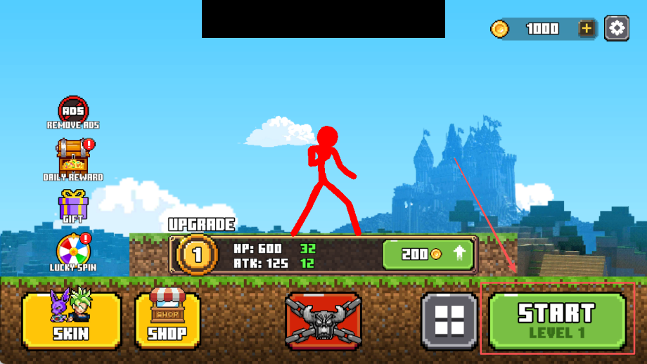 火柴人對(duì)決工藝冒險(xiǎn)(Stick Craftman)漢化版