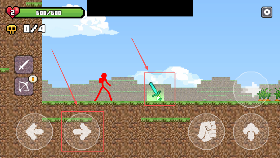 火柴人對(duì)決工藝冒險(xiǎn)(Stick Craftman)漢化版