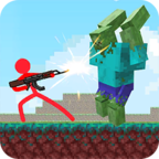 火柴人對(duì)決工藝冒險(xiǎn)(Stick Craftman)漢化版