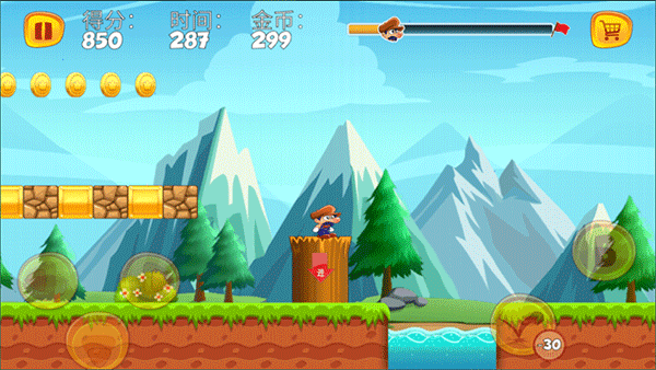 頂蘑菇(Super Bino Go)漢化版