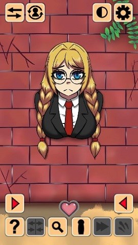 Another girl inthe wall（卡在墻壁上的人）