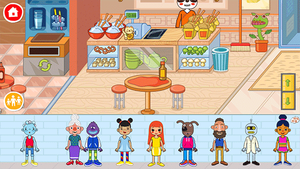 櫻花小鎮(zhèn)學(xué)校(Pepi Super Stores)漢化版