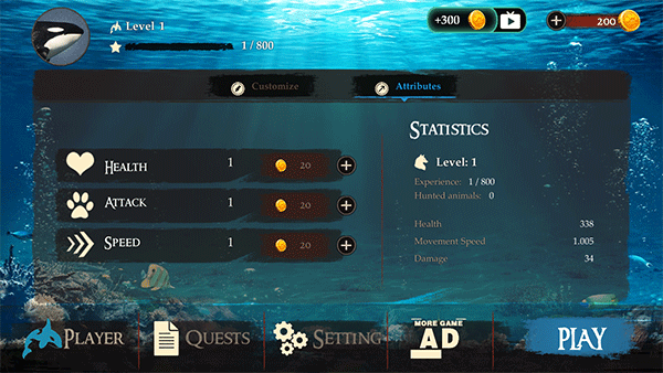 虎鯨模擬器(The Killer Whale)中文版