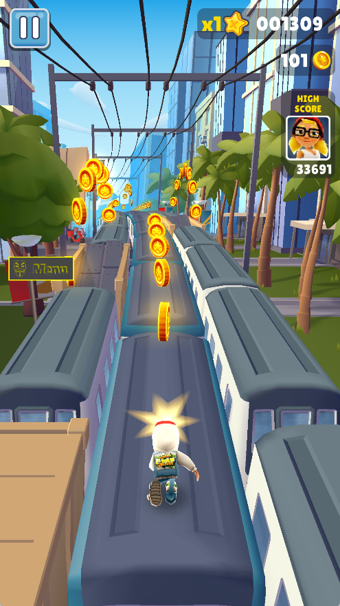 subwaysurf（地鐵跑酷）