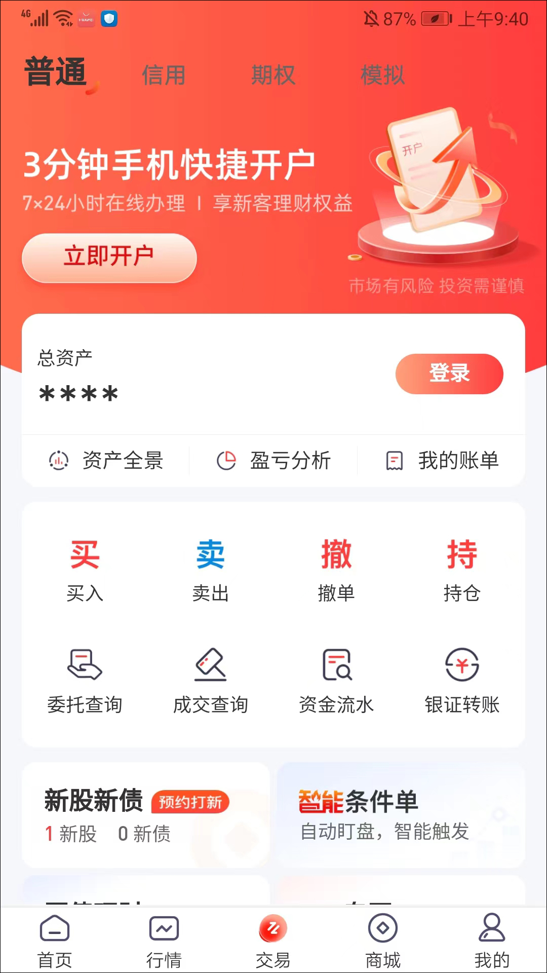 開源股票期權(quán)交易