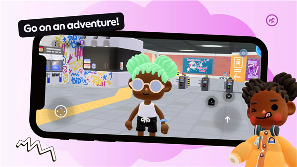 托卡的日常生活（Toca Days）3d功能菜單版