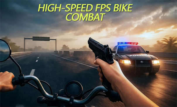槍戰(zhàn)摩托車