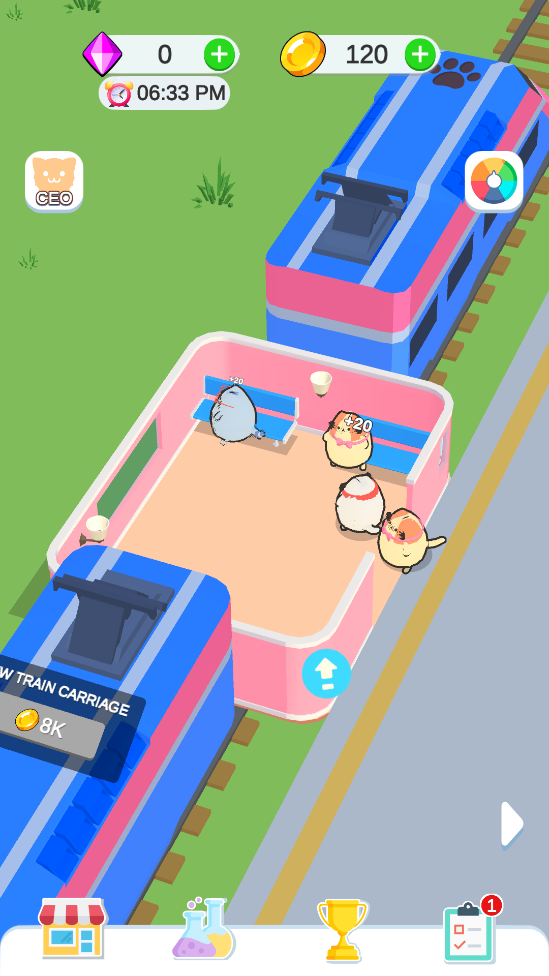 貓咪火車(chē)大亨(Cat Train Tycoon)內(nèi)購(gòu)版