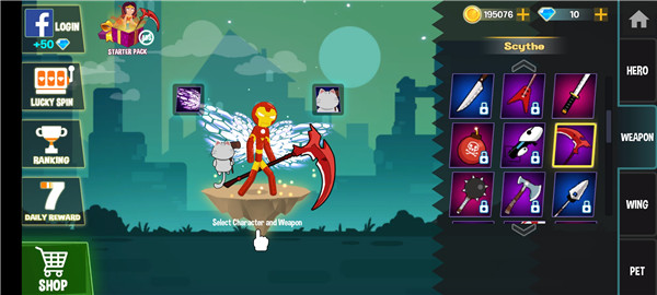 波比vs火柴人(Stickman Fighting Supreme)中文版