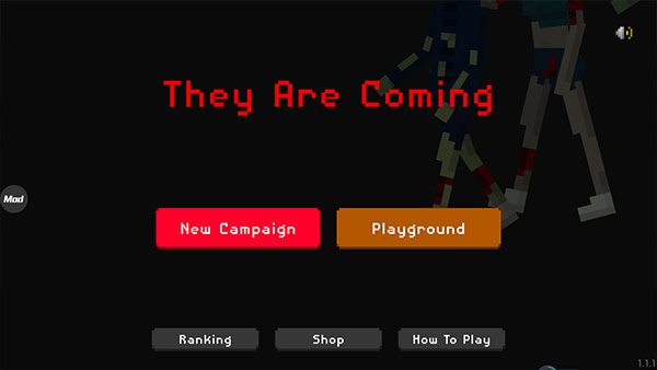 僵尸射擊與防御They Are Coming內(nèi)置功能菜單版