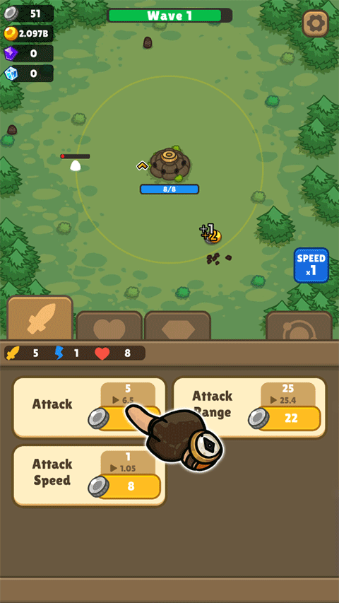 空閑炮塔防御(IdleFortressTowerDefense)中文版