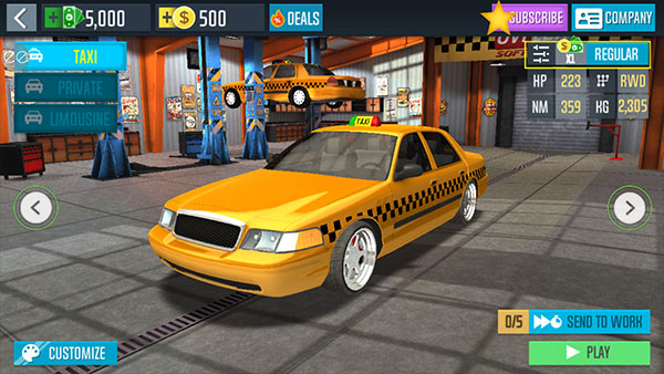 出租車模擬(Taxi Car Simulator : EVO)中文版