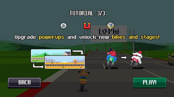 像素摩托車(Retro Highway)中文版